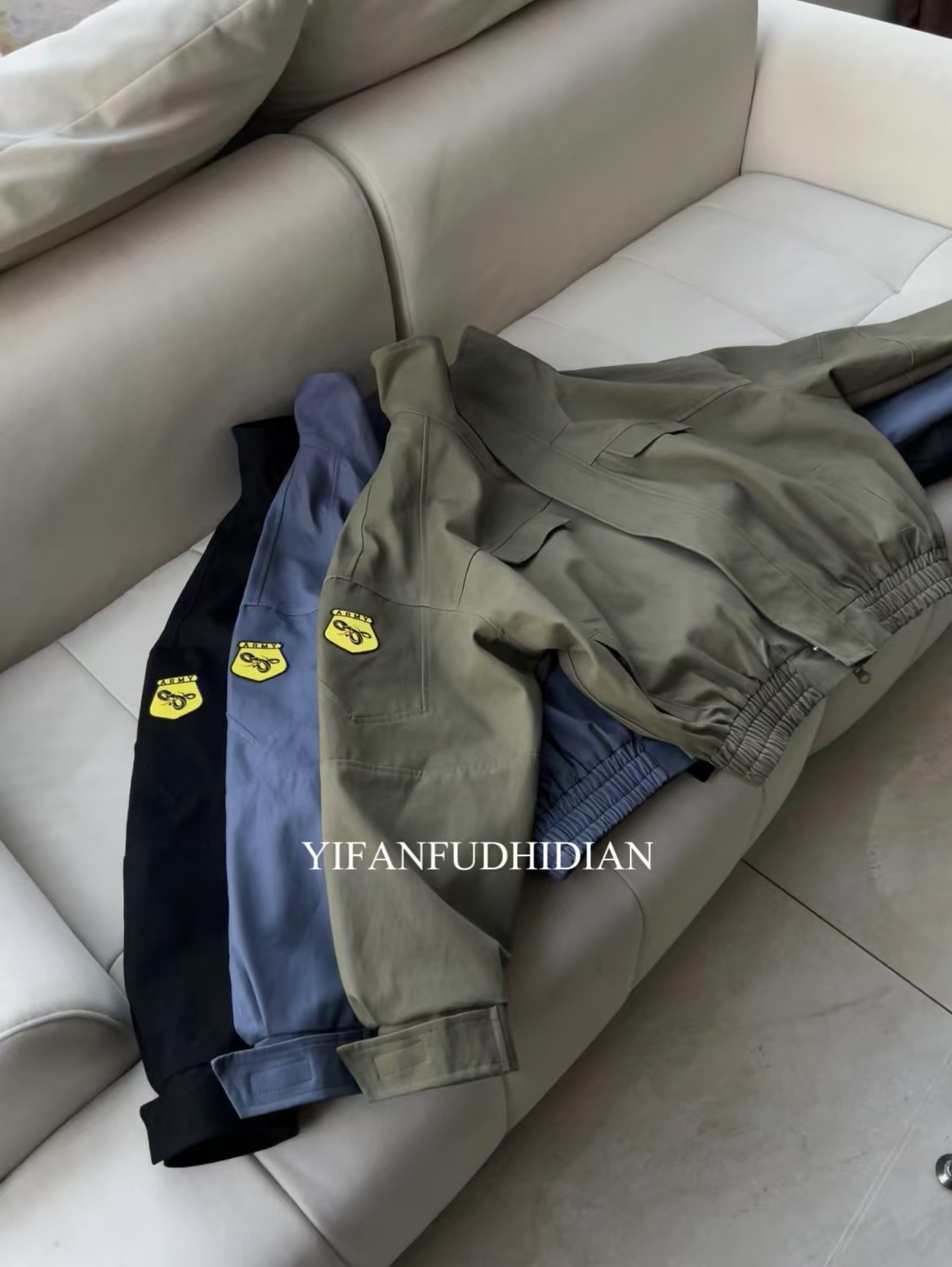 阔形卡哈【蛇年限定】立领机车夹克美式短款做旧水洗飞行员夹克外套