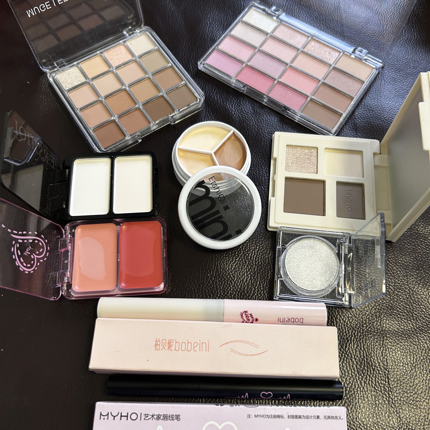 韩系大地组合 到手九件套  日常通勤全妆