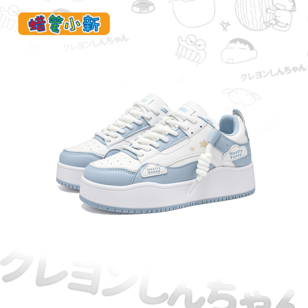 蜡笔小新鞋子男款爆款2025新款秋冬经典空军版型时尚潮流男士板鞋