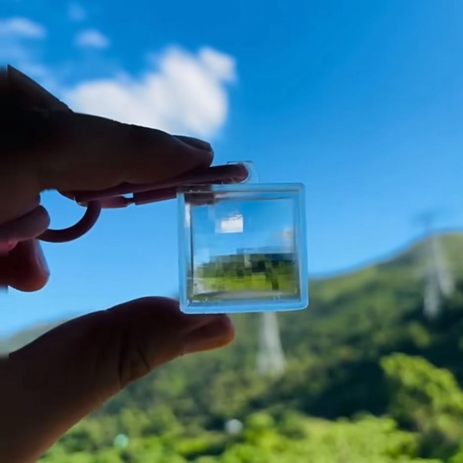 我的世界像素滤镜方块拍照风景出片神器包包钥匙扣挂件礼物