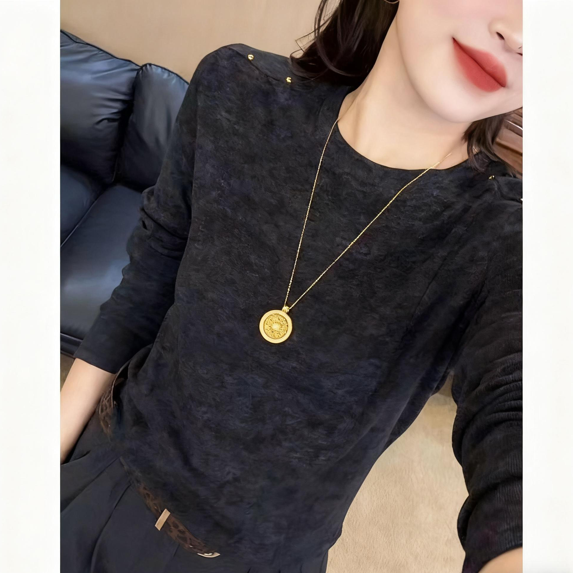 【有运费险】秋冬季百搭时尚显瘦打底衫女长袖修身小性感上衣T恤