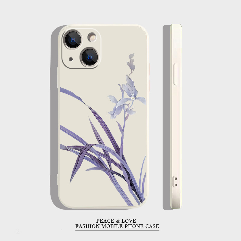 iPhone17手机壳14小香兰花高级感荣耀300适用13ProMax软15苹果16e