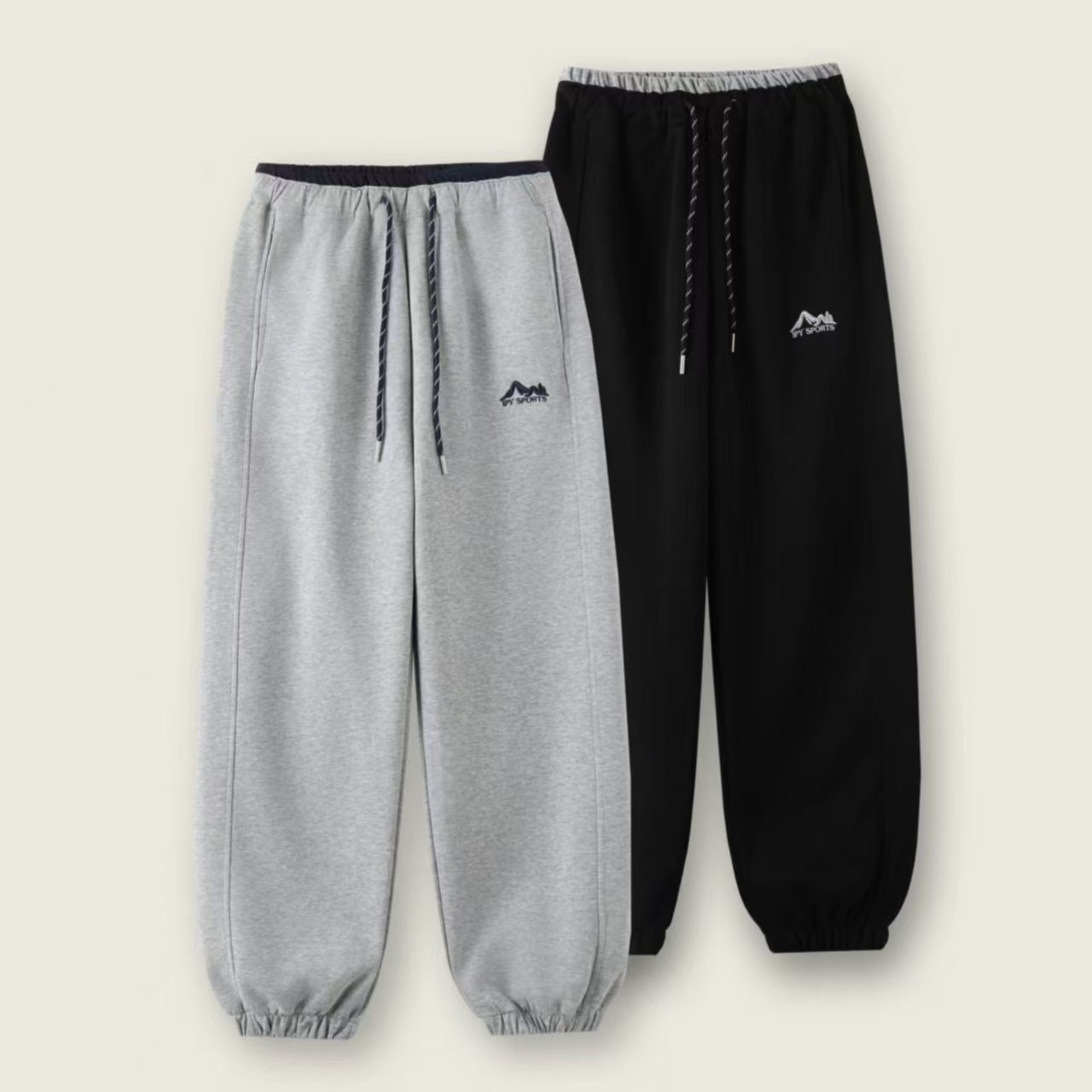 冬季新款春秋长裤时尚休闲裤宽松百搭儿童运动卫裤秋冬灰色裤子