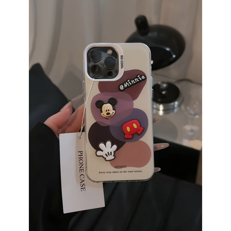 复古色块适用苹果17pro手机壳16promax彩银华为p60荣耀oppo小米15