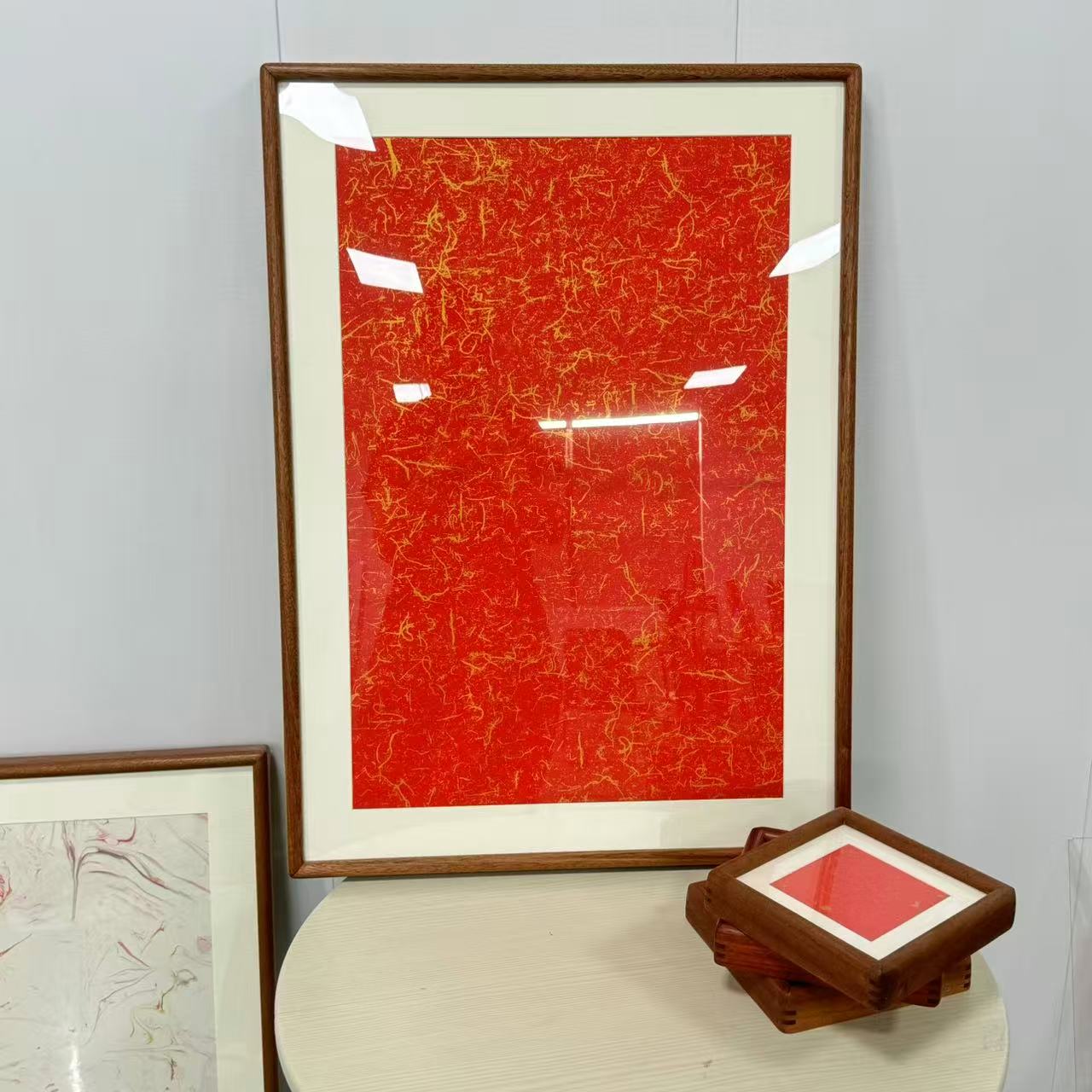 70*50实木进口画框可定制源头工厂