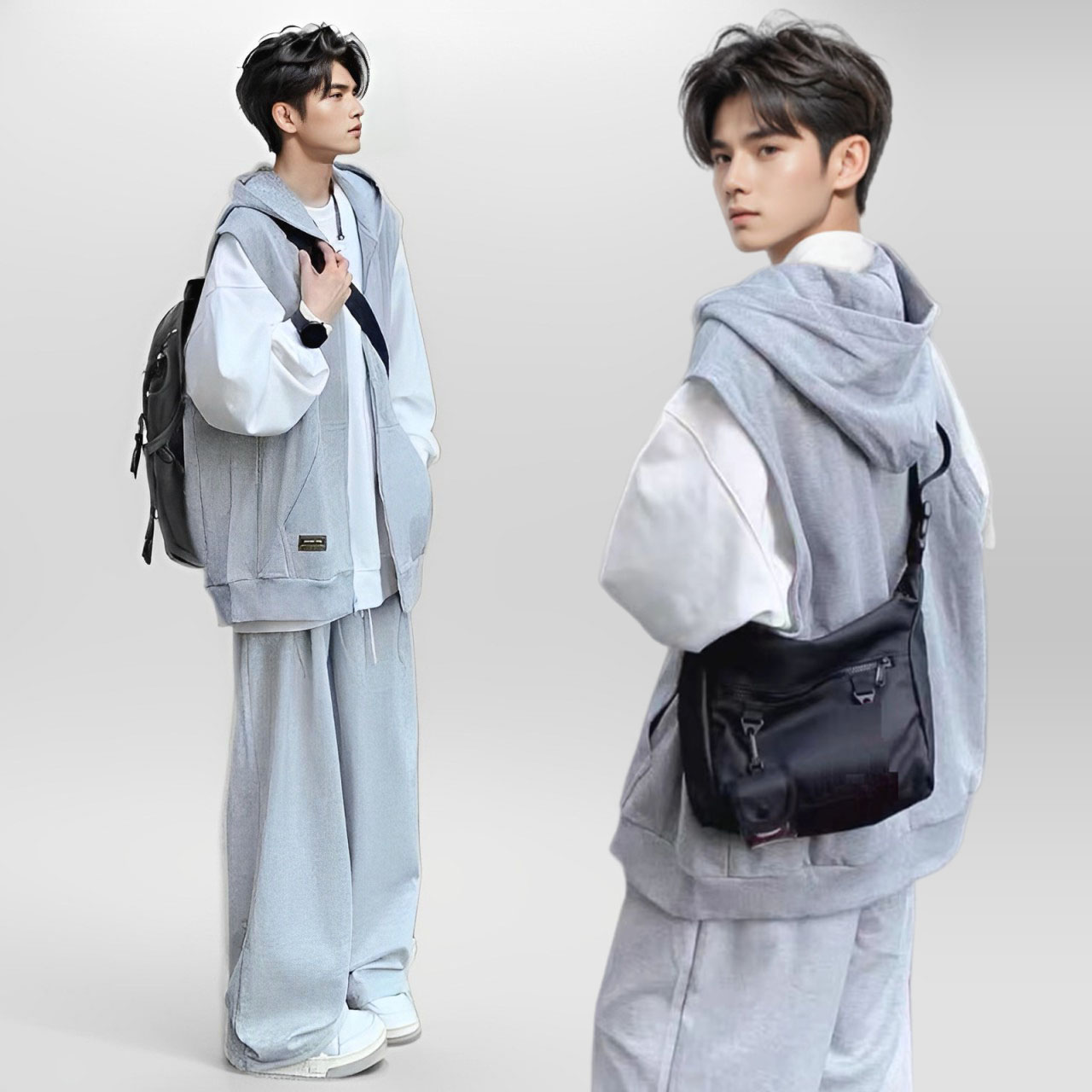 12-15岁初中生套装大童男童秋装10男孩11潮牌13男装14秋季童装潮