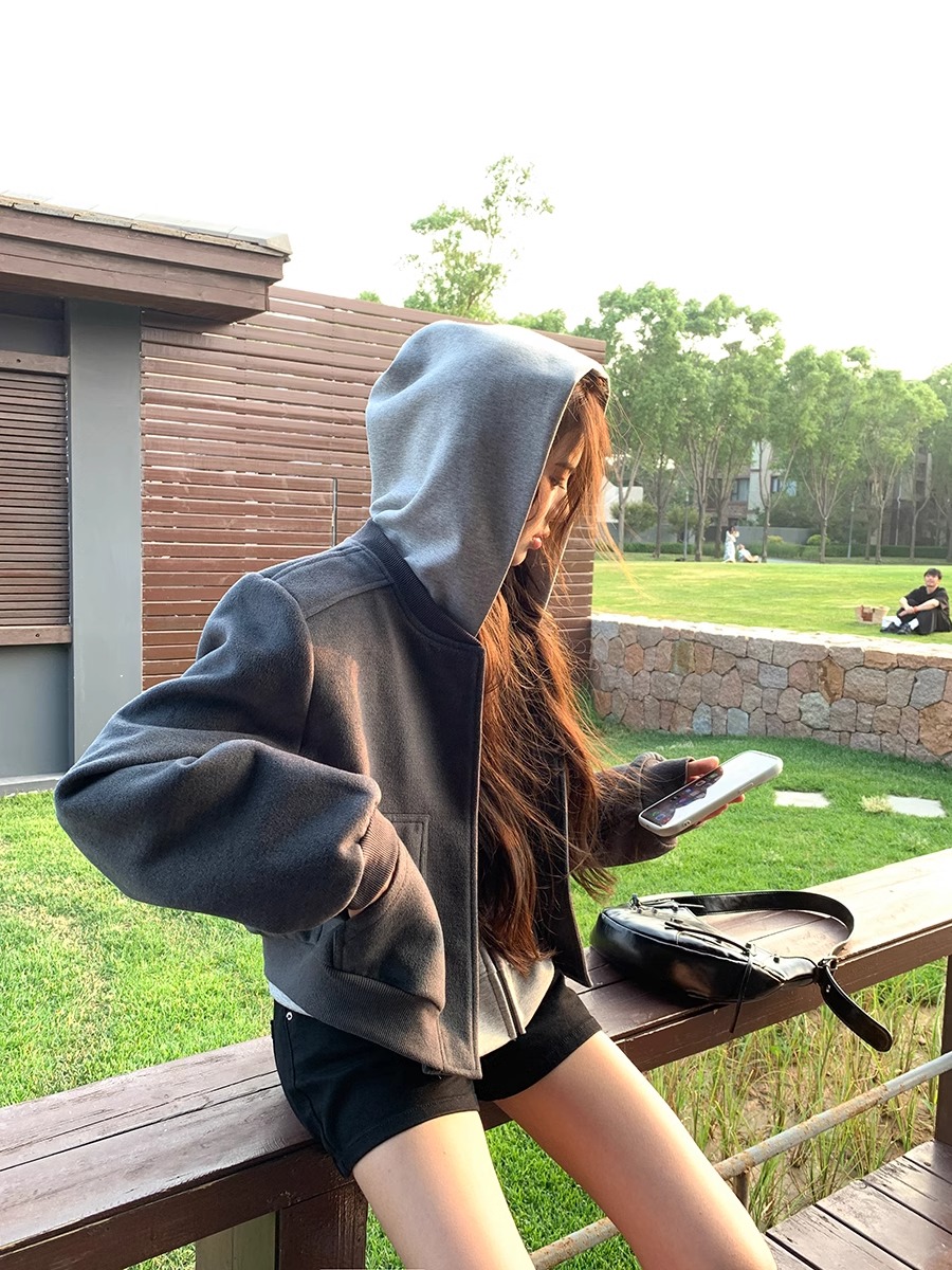 秋季新款高级设计感外套女时尚洋气减龄宽松休闲显瘦气质棒球服潮