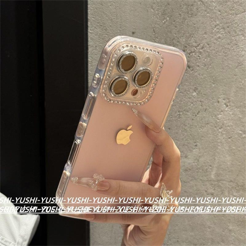 ins高颜值果冻KT猫边框适用苹果16promax手机壳 iPhone15全包1413