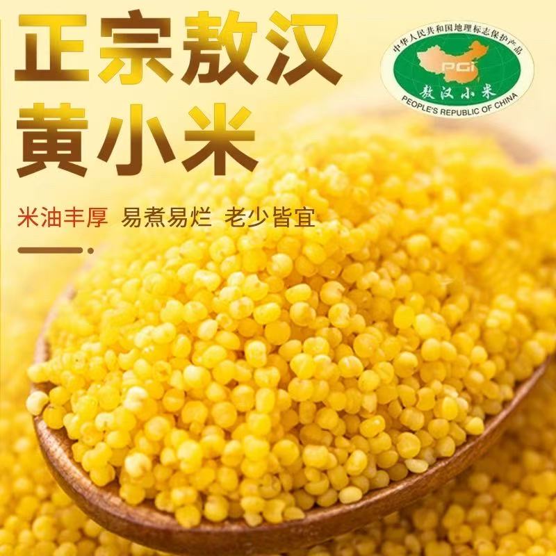 敖汉小米2025年新米家庭便携装 5斤  试吃2斤