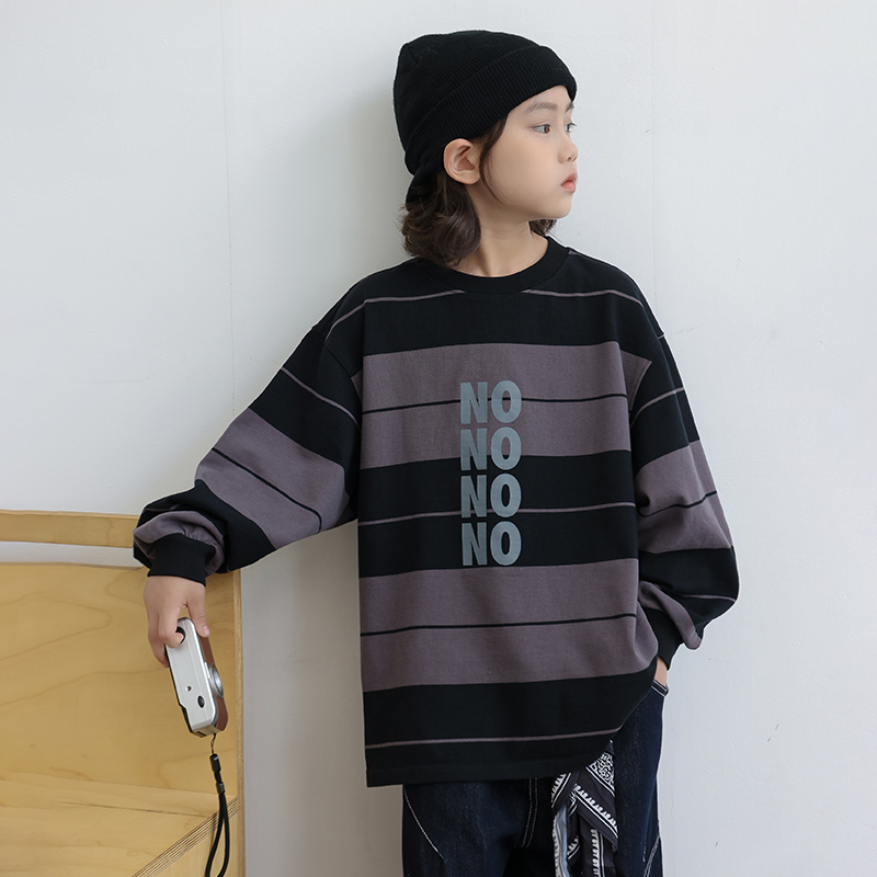 【2025秋款上新】男童卫衣儿童洋气宽松春秋款长袖中大童休闲韩版潮