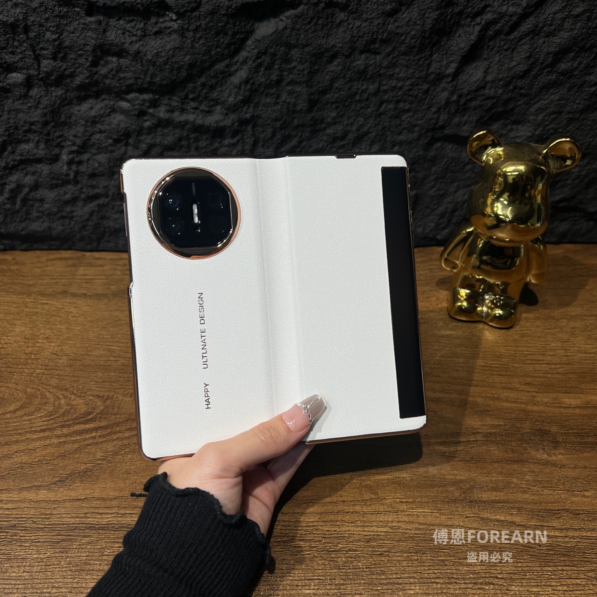 适用于华为MateX5手机壳matex6真皮matex3折叠屏x5保护套全包皮套