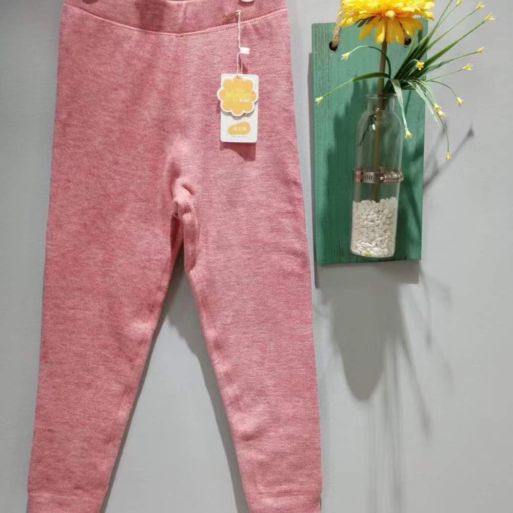 男女童中大童秋冬季新款内穿打底双层保暖裤打底裤