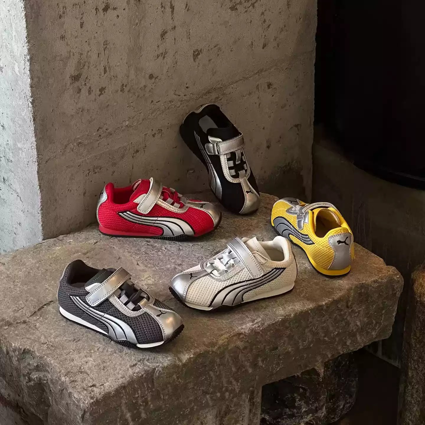 儿童阿甘鞋2025秋季潮新款女童时尚百搭休闲鞋男童防滑耐磨德训鞋