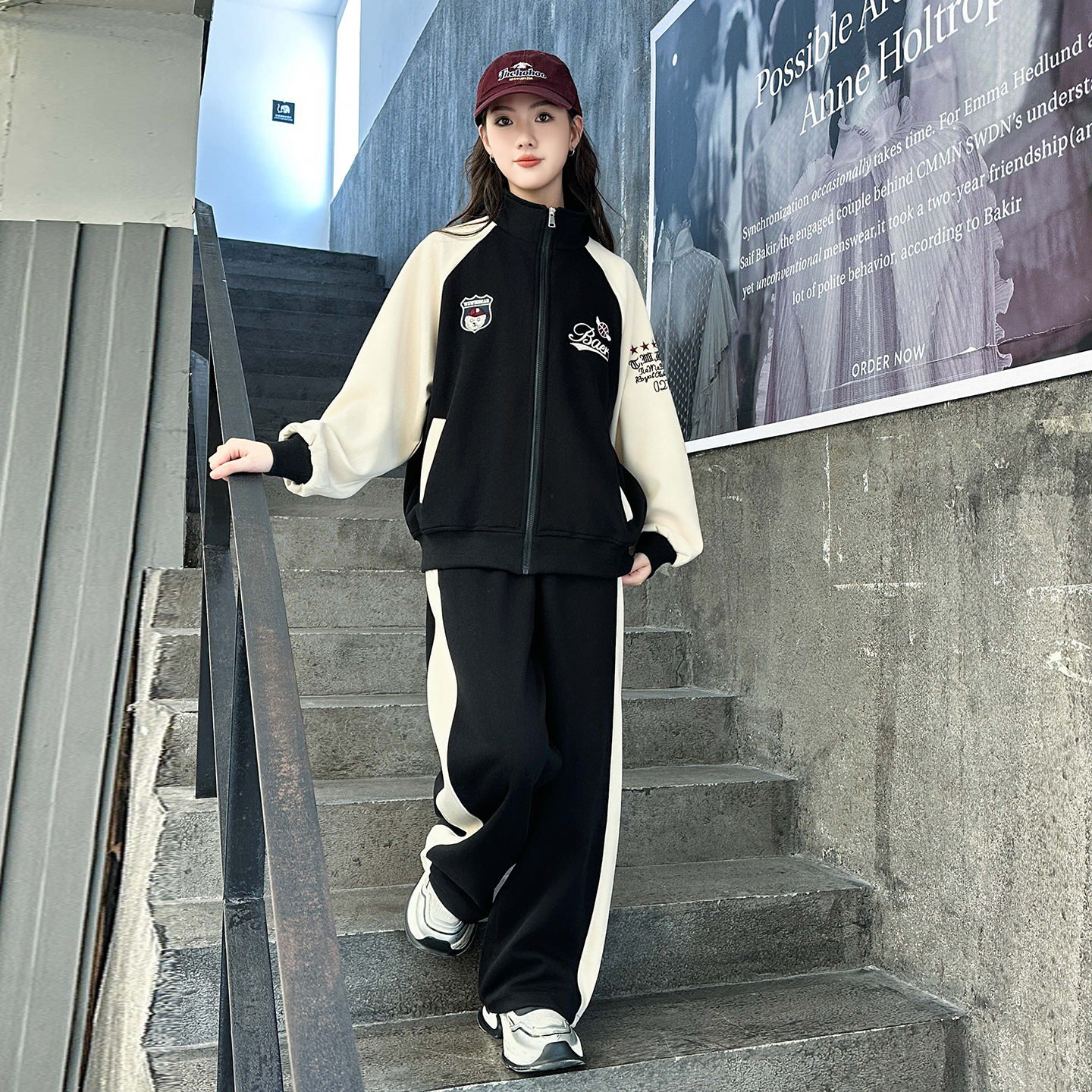 女大童套装秋季2025新款儿童洋气女孩9秋装12超好看女童15岁衣服