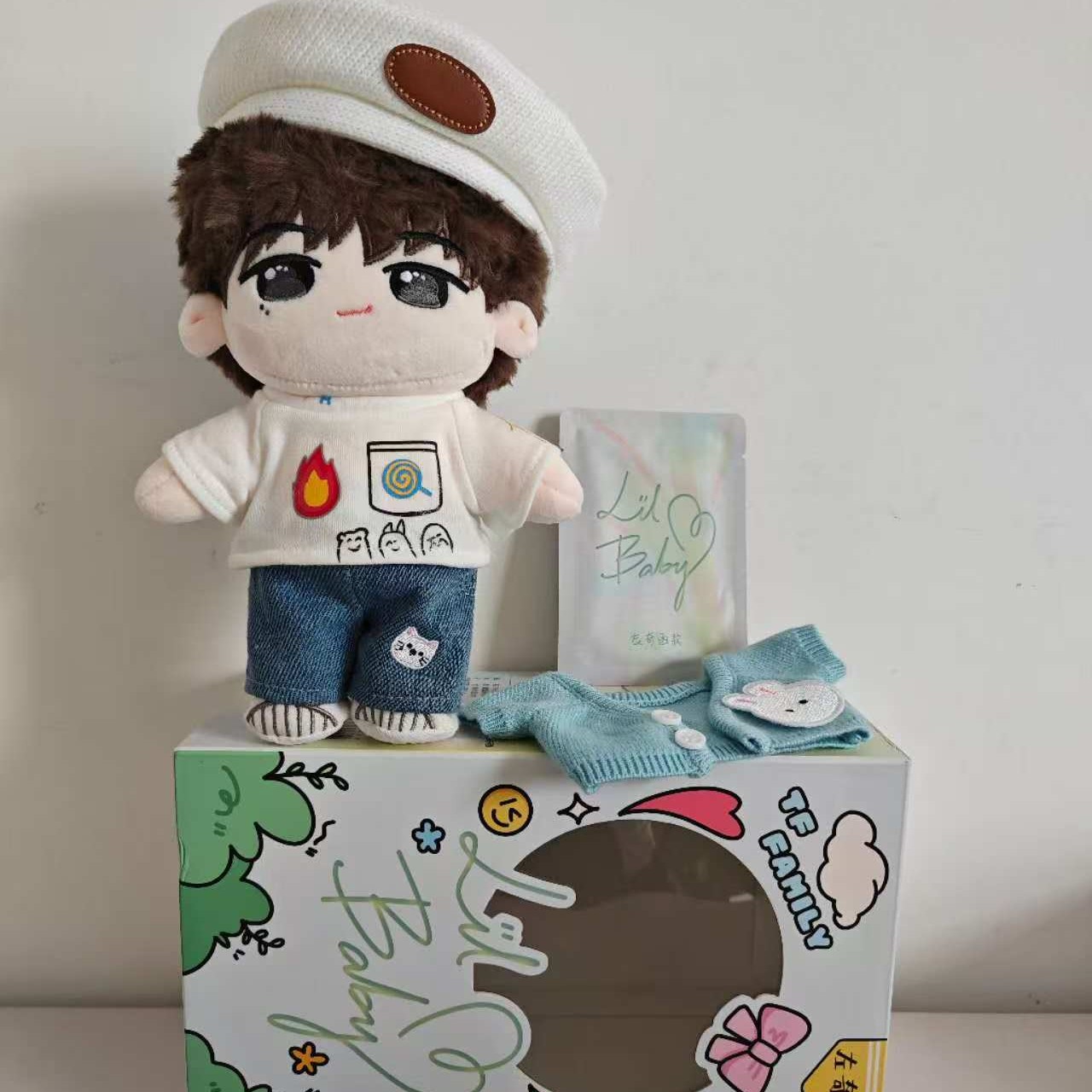 TF家族四代棉花娃娃【Lil baby】单人套装正版官周全套未拆封未绑定