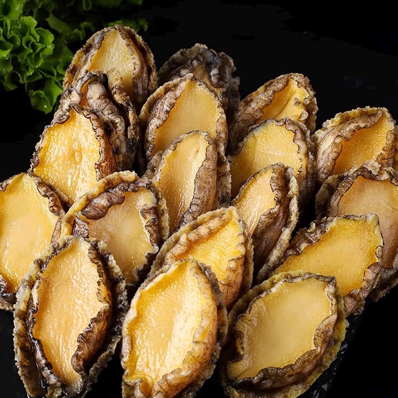 5-6厘米新鲜活冻鲍鱼肉 速冻鲜鲍鱼肉去壳去内脏 30只左右/包