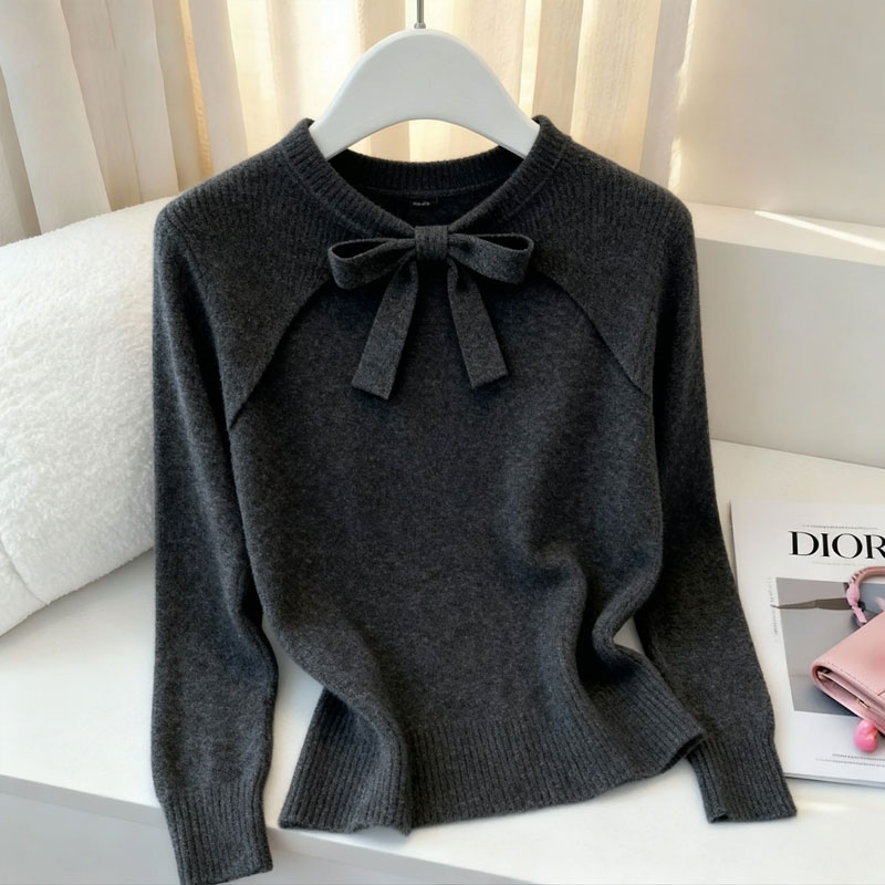 冬季新款设计感针织衫毛衣女气质轻熟风女装时尚百搭洋气减龄上衣