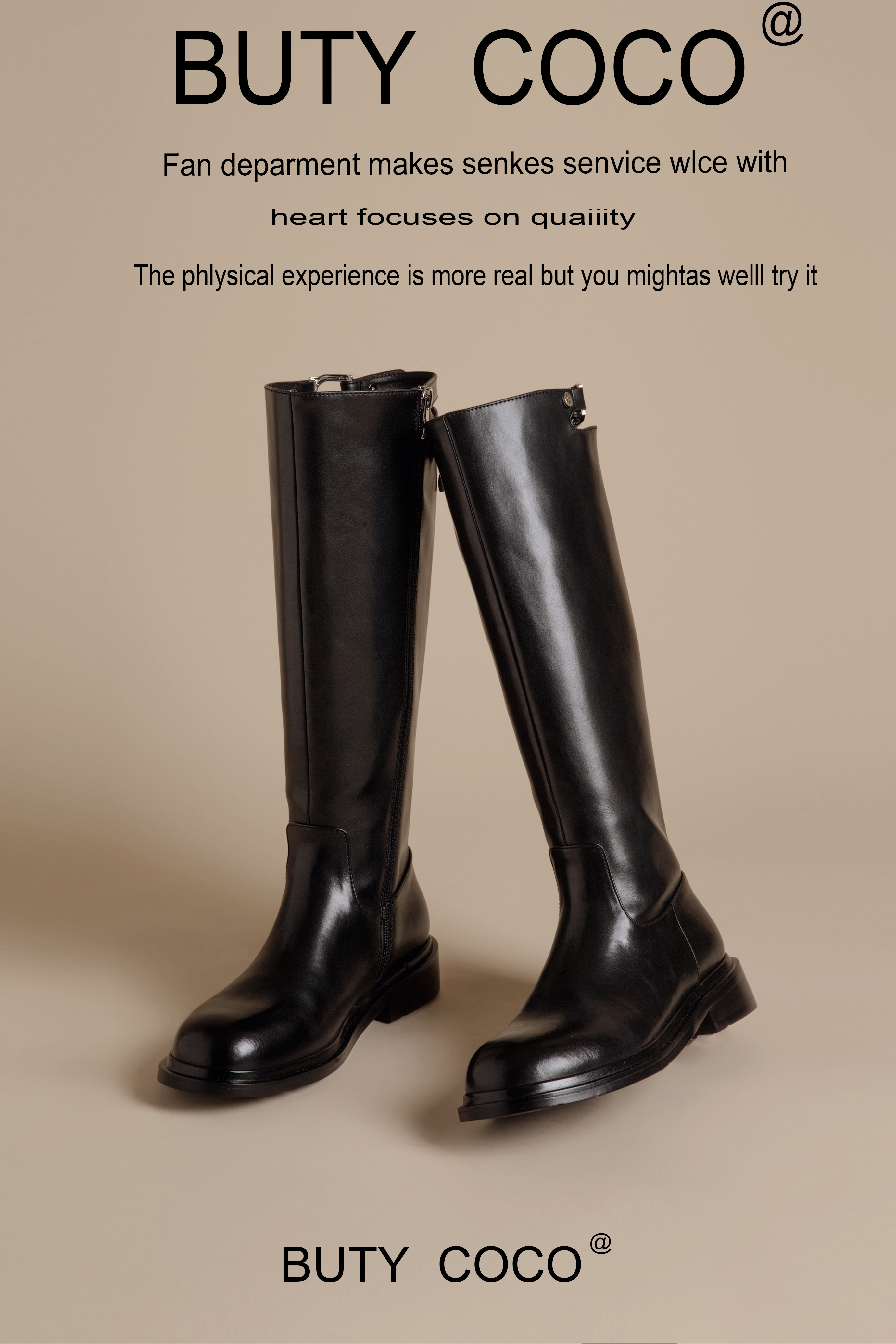 靴子靴子女长筒靴2025新款爆款骑士筒靴长靴高靴子2028-99