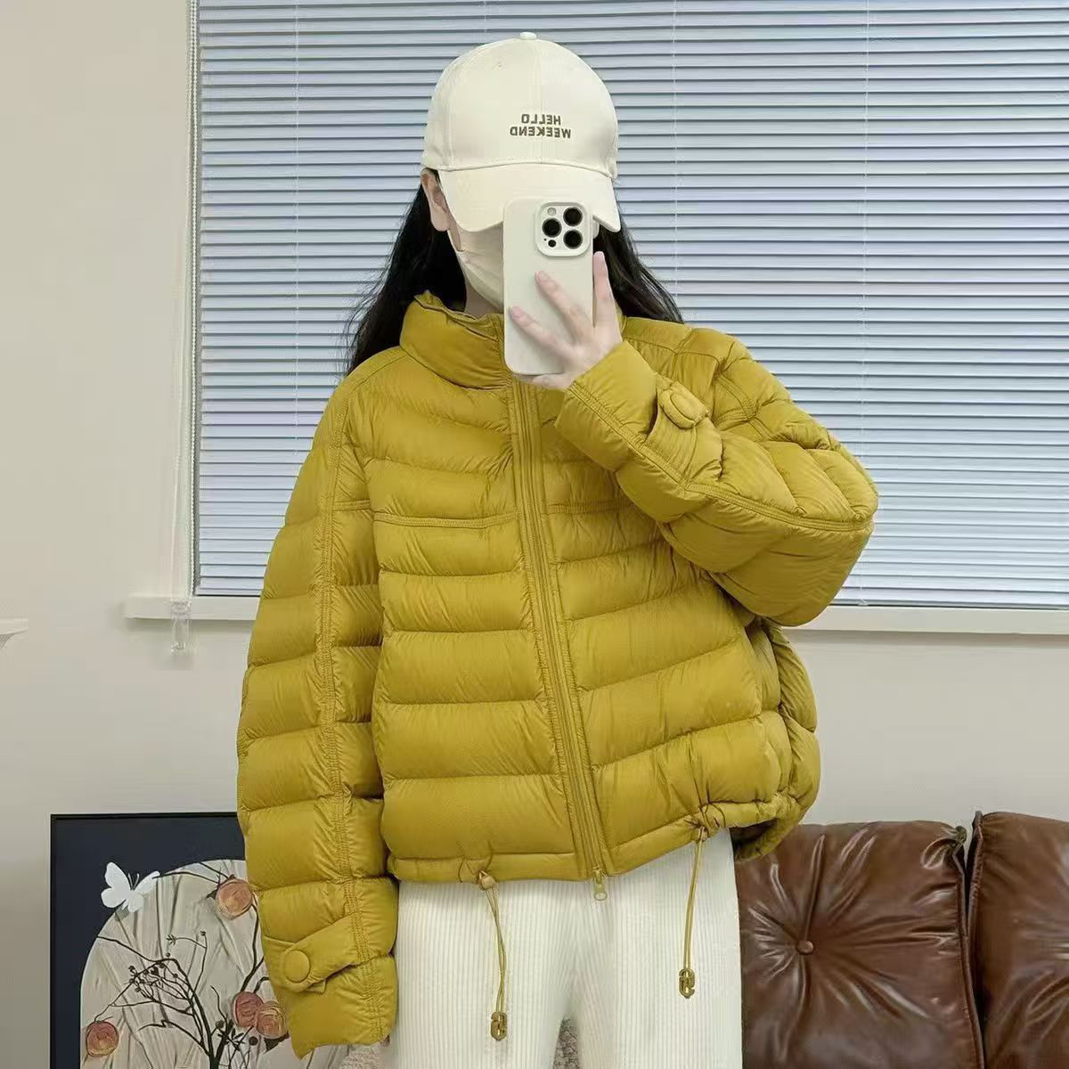 利君家小个子排骨羽绒外套（衣长52cm）