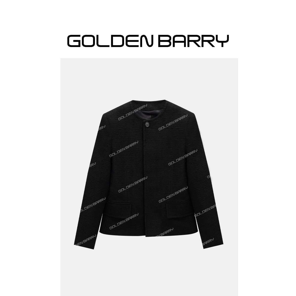 |124106“夜幕经典”收腰立裁外套