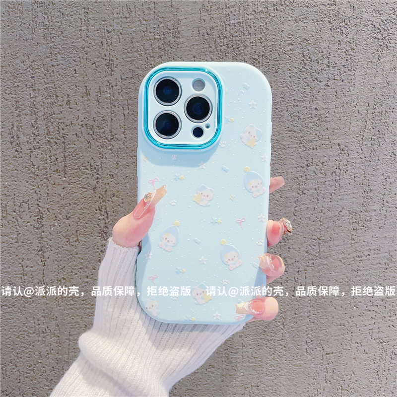 金属小胖妹适用苹果17/iPhone/华为荣耀/VIVO/OPPO/小米手机壳潮