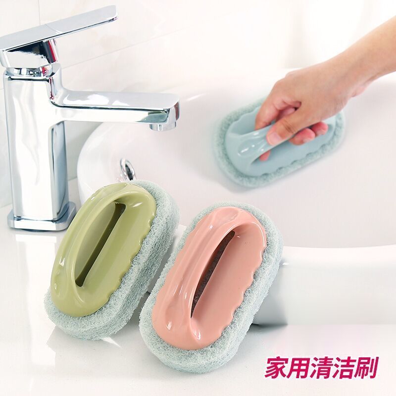 厨房浴室百洁瓷砖清洁刷玻璃洗手池去污厨房锅灶台墙面立净清洁刷