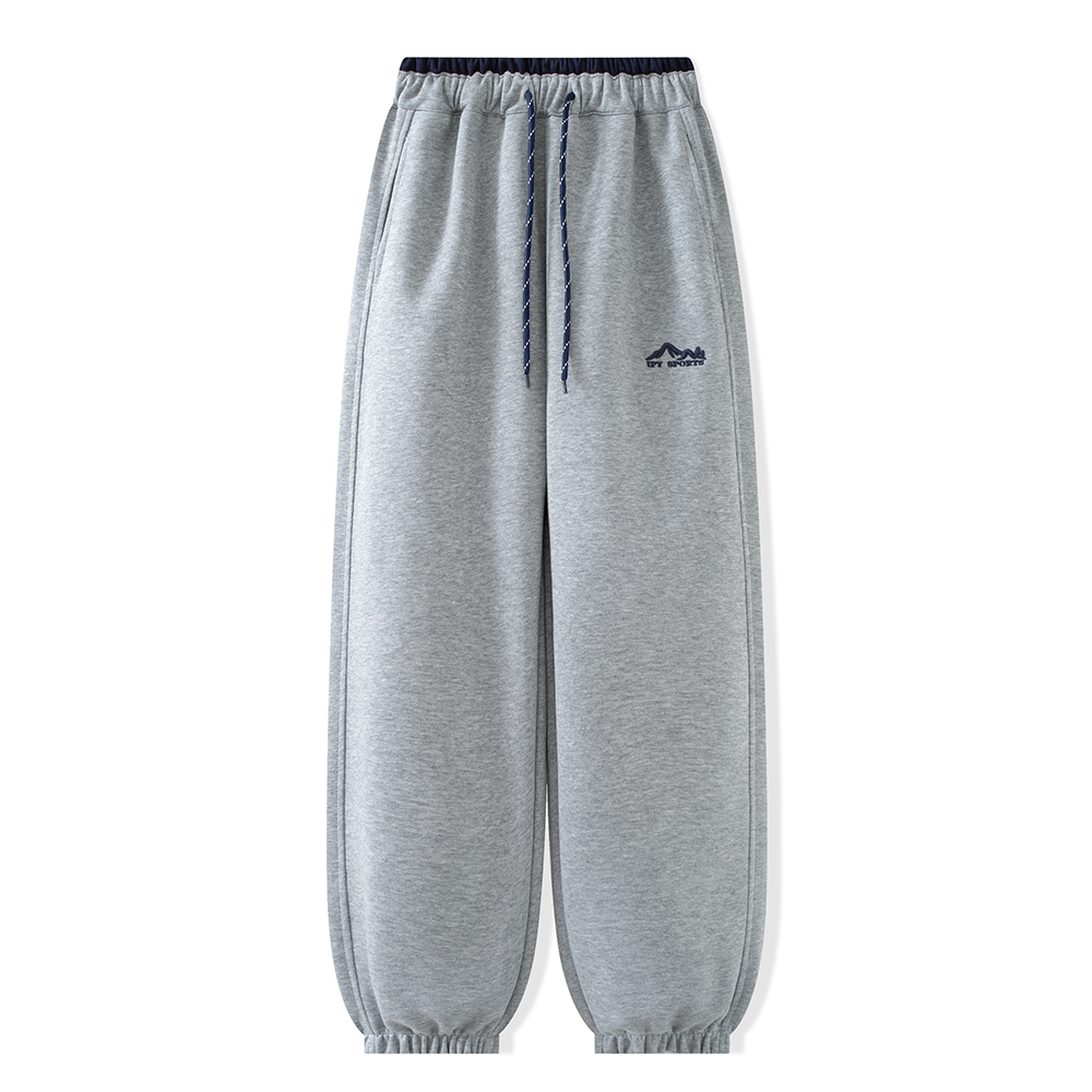 学生加长裤秋冬新款运动裤青少年运动初高中生宽松休闲长裤6766-1