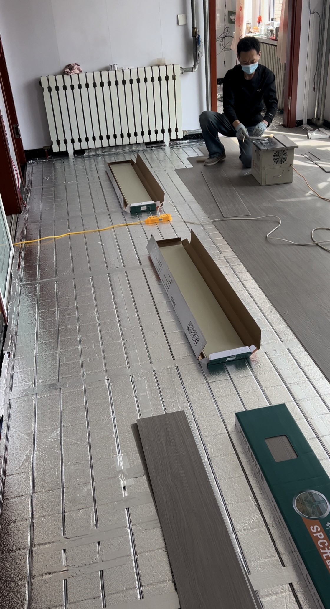 干式模块石墨烯电地暖