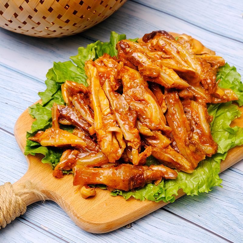 香辣猪脆骨特产冷吃香辣猪软骨真空即食下酒卤味解馋休闲猪肉零食