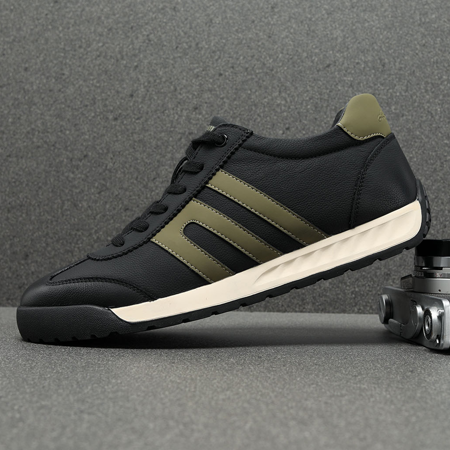 男士冬鞋高帮鞋男款2025新款真皮棉鞋男加绒加厚休闲保暖二棉男鞋