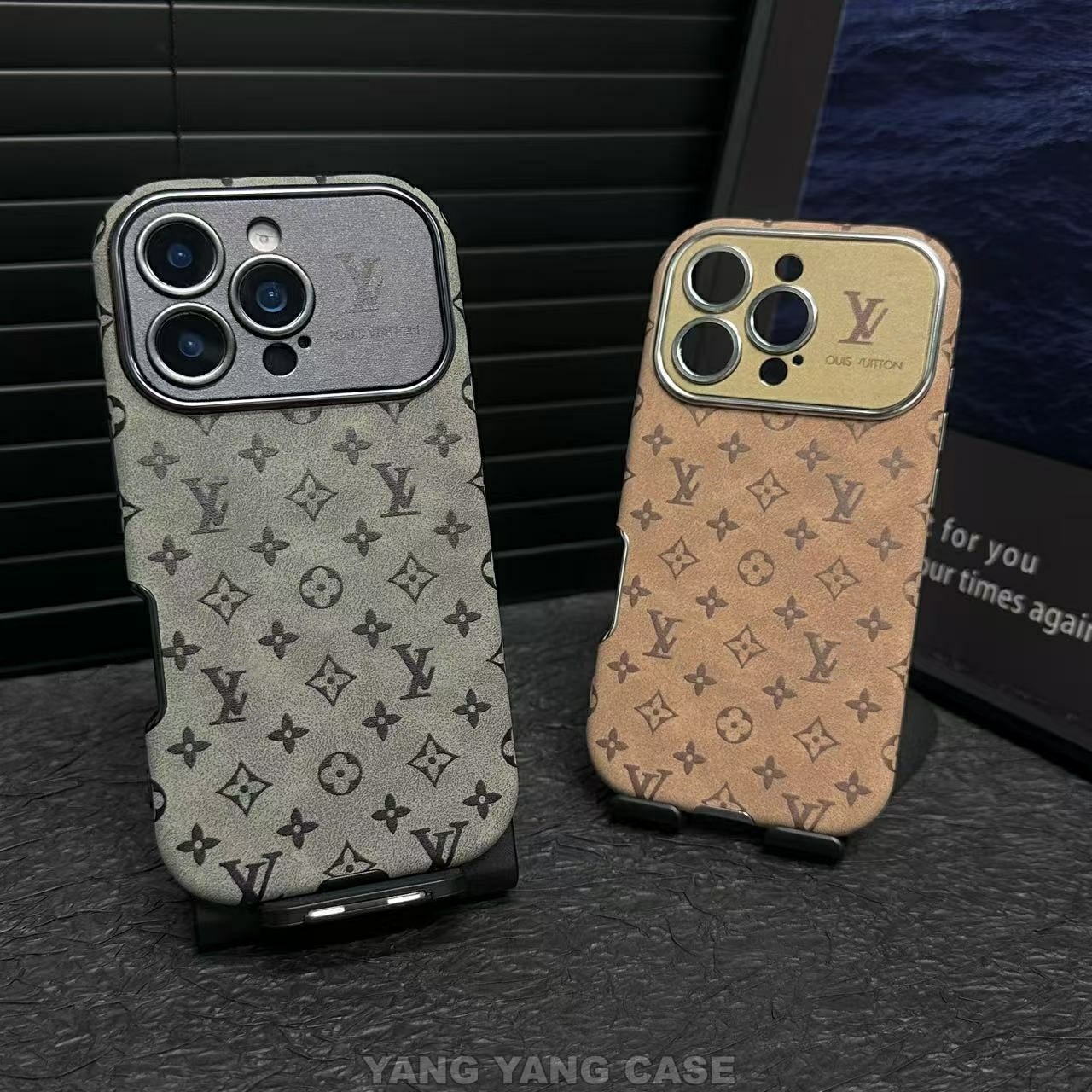 新款苹果秒变17皮质老花潮牌适用iphone16promax151413新品手机壳