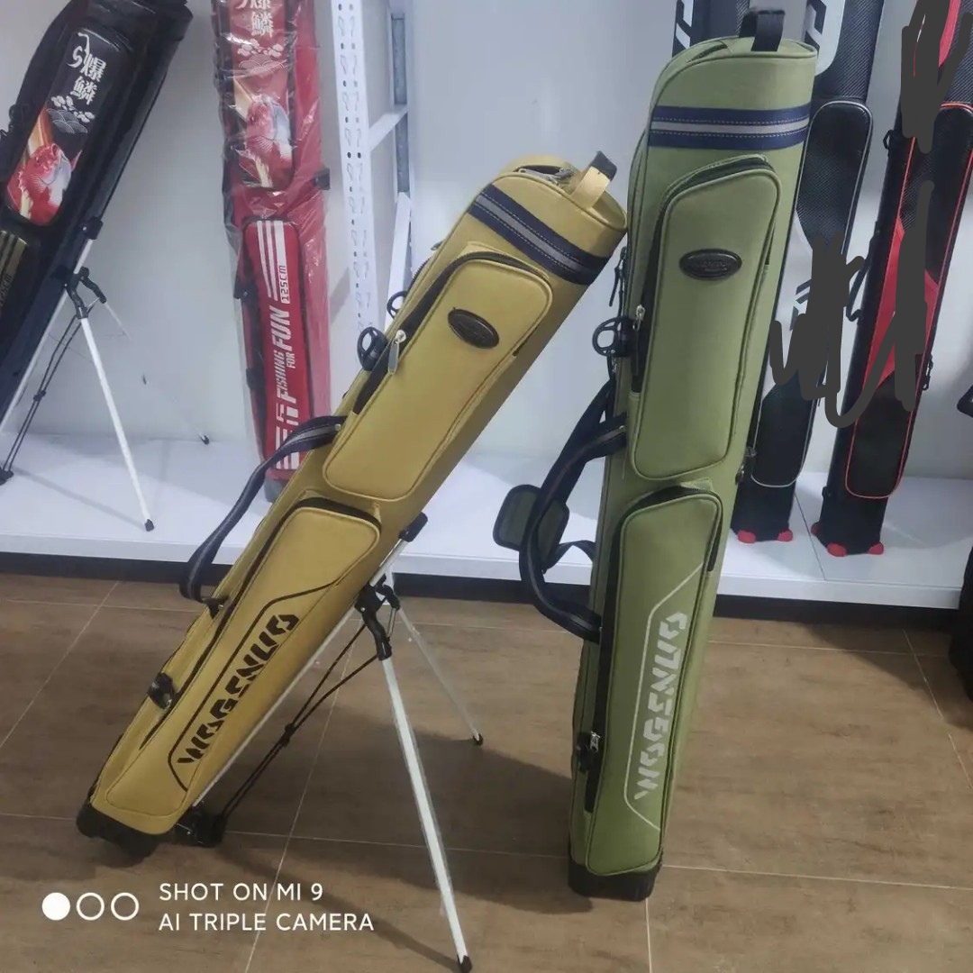 1.25米三层水洗布支架包，台钓包。渔具包垂钓耐磨