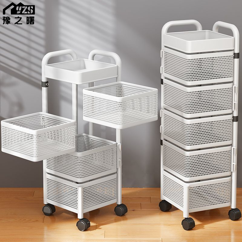 加大特厚果蔬置物架多功能可拆卸蔬菜架厨房水果蔬菜可旋转收纳架