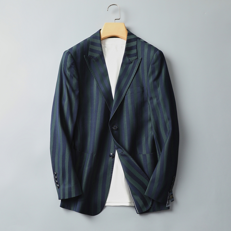 纽斯赫肯高档时尚西装外套男士春秋新款潮流韩版修身帅气休闲西服