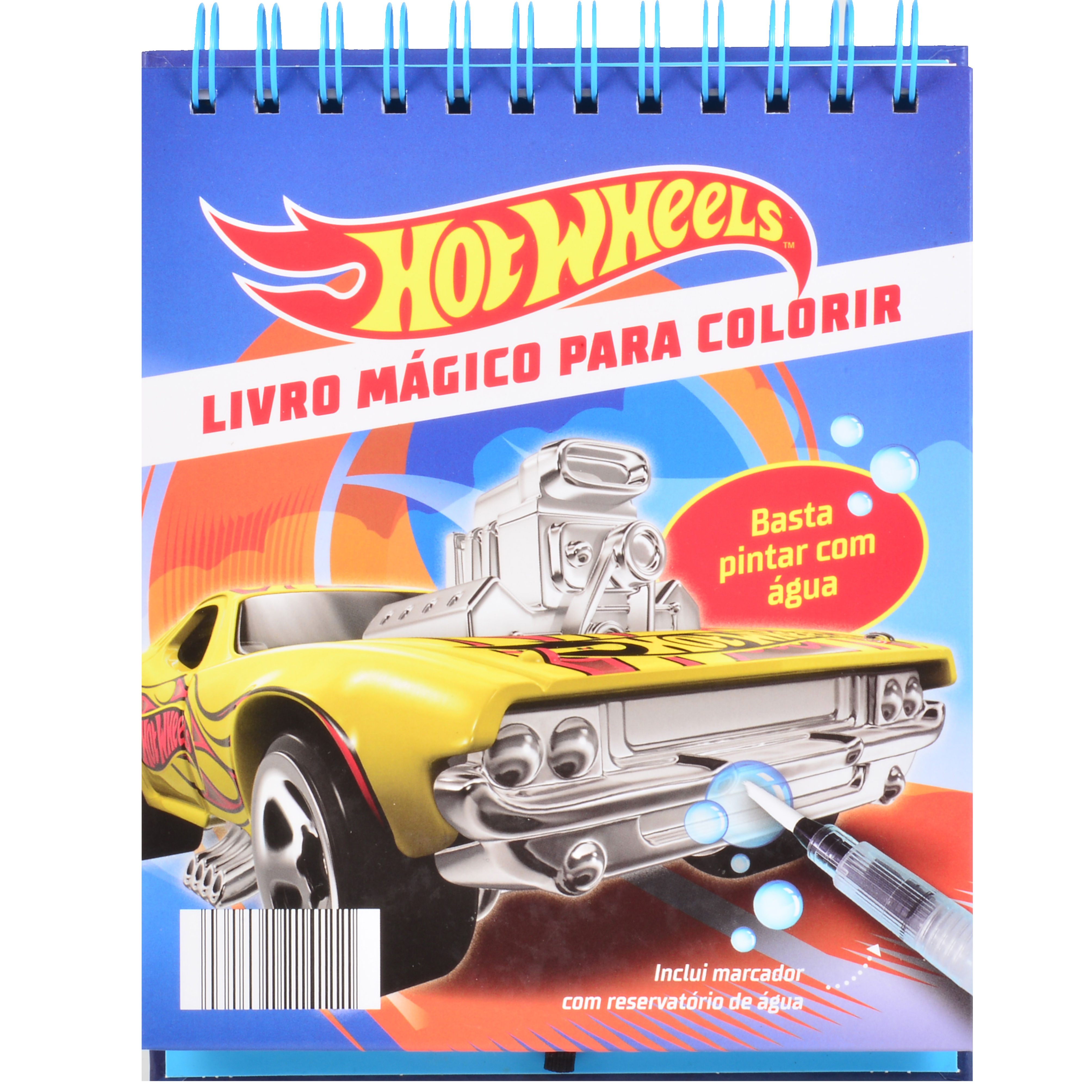 德国进口儿童水画本｜神奇水彩+涂色书二合一本｜水笔左打开｜3-6岁