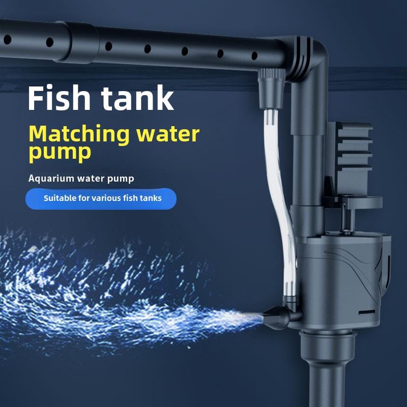 金丽佳-260/360鱼缸三合一家用循环氧合泵水族过滤器一体式潜水泵