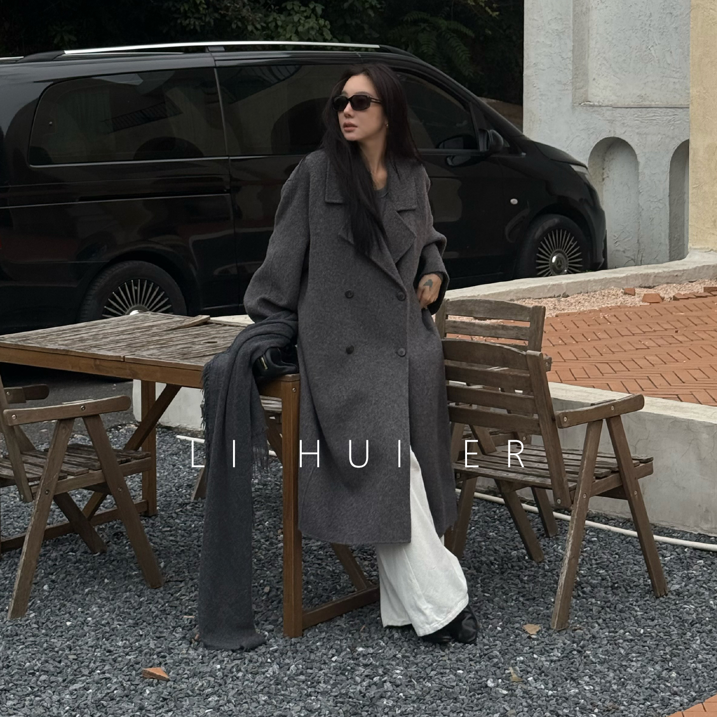 LiHuiEr李慧儿【伦敦雾都】经典大衣秋季气质高级感外套LL025542