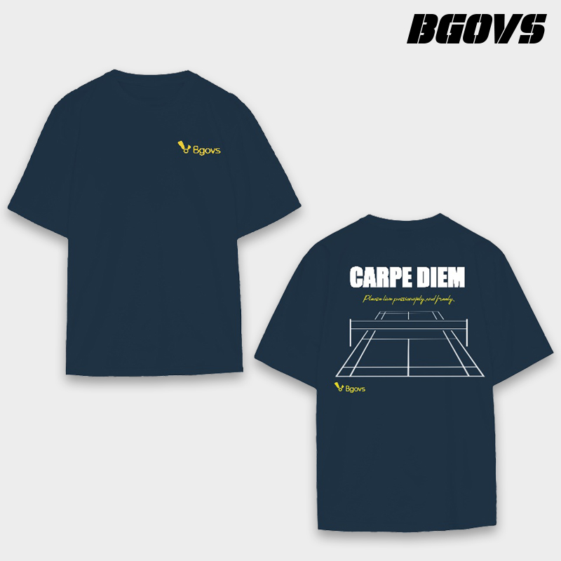 2025韩国夏季新品BGOVS羽毛球服男女同款速干吸汗短袖T恤