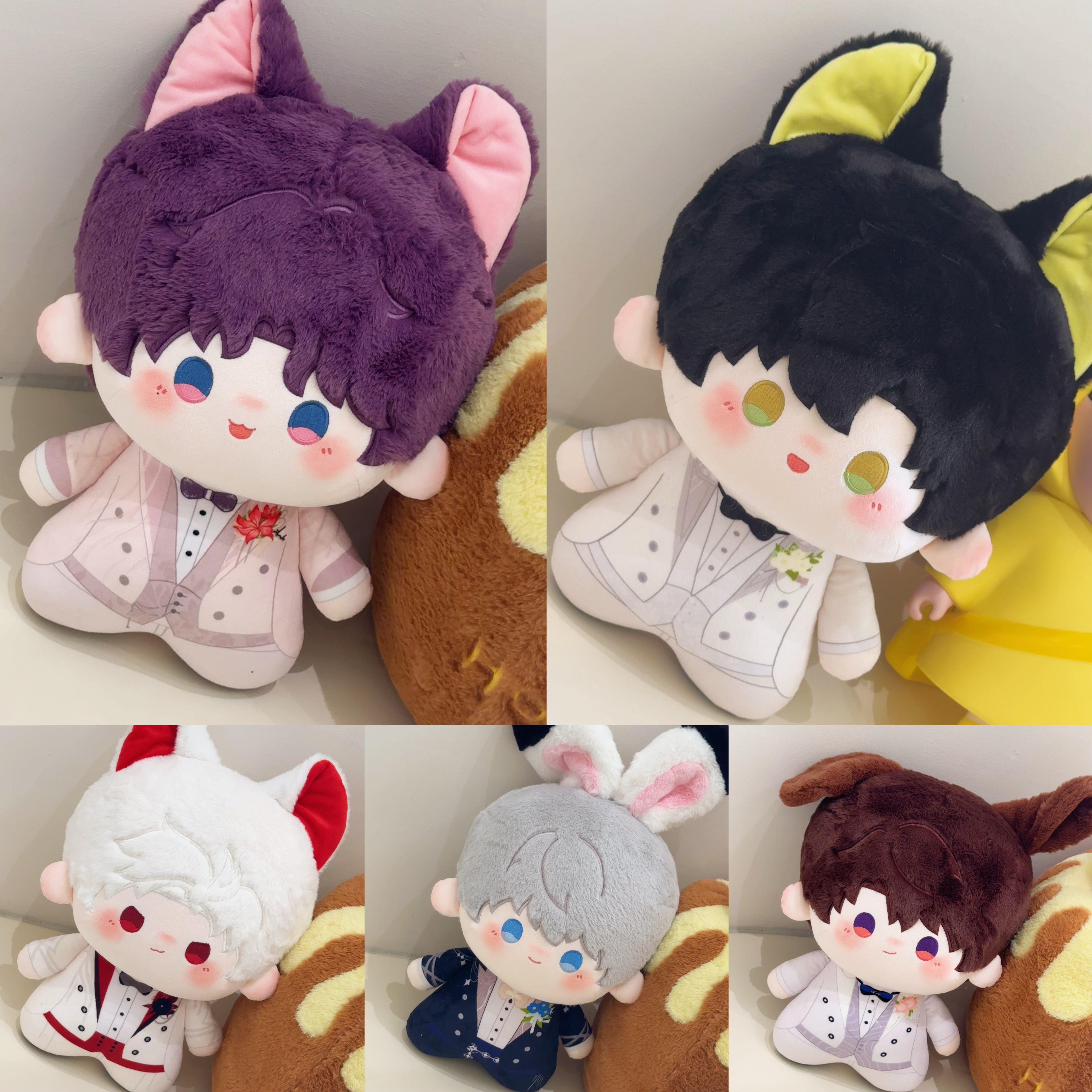 恋与深空35cm努努体婚卡棉花娃娃祁煜黎深沈星回秦彻夏以昼原创