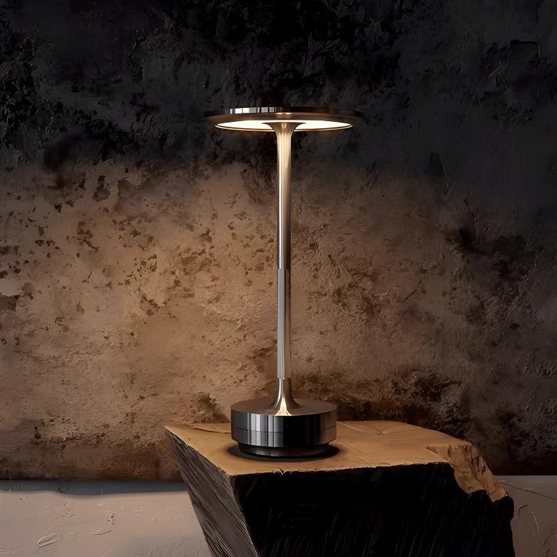 床头台灯复古创意餐厅酒吧桌灯户外餐桌露营氛围灯触摸充电台灯