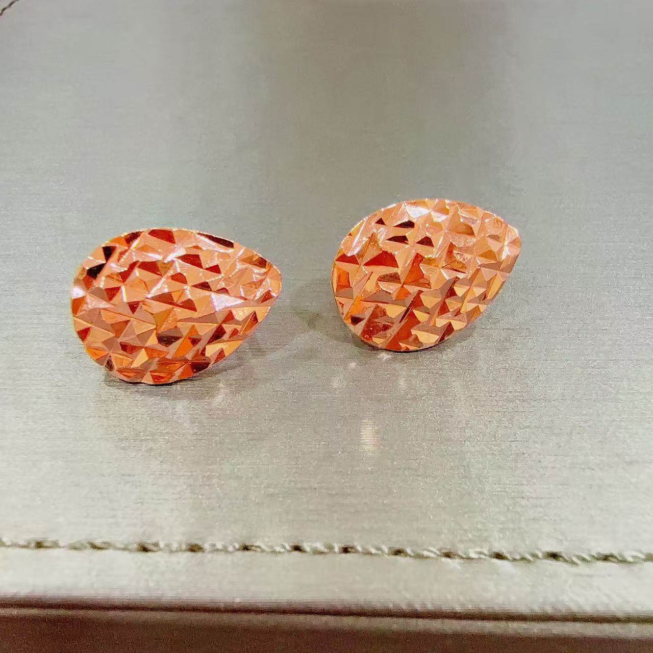 铜合金无非金属耳饰 铜合金时尚爆款百搭精美耳环耳扣12301