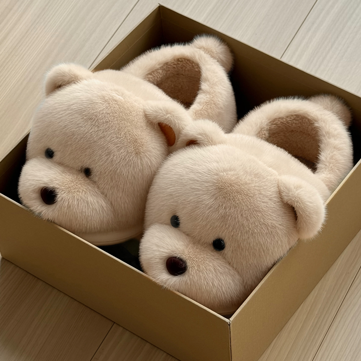 红豆踩屎感棉拖鞋女款冬季包跟外穿25新款室内厚底保暖毛绒棉鞋男