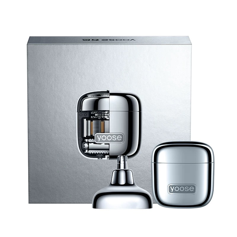 未拆封 yoose/有色 鼻毛二合一小魔方多功能剃须刀便携户外刮胡