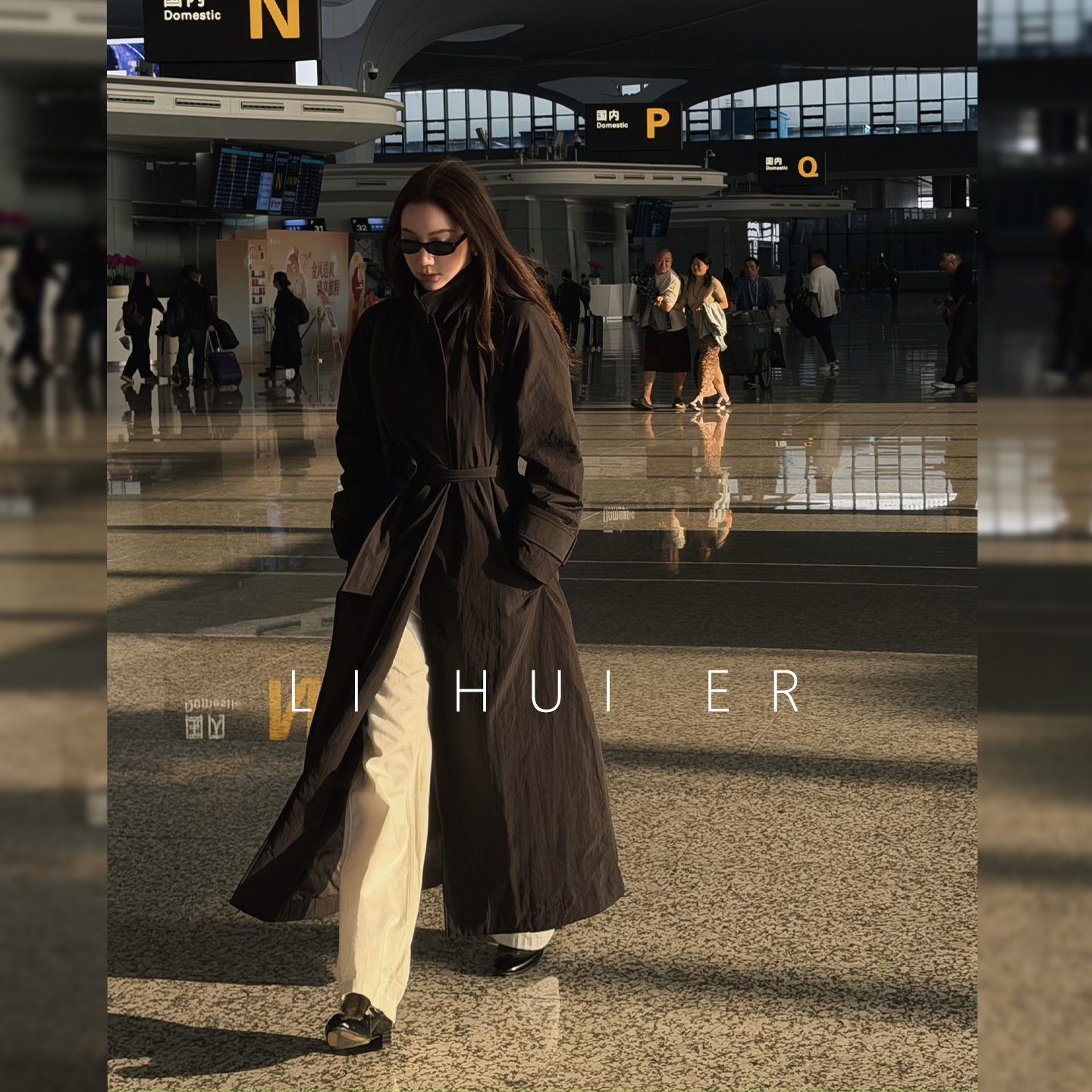 LiHuiEr李慧儿【北欧初雪】冬款宽松百搭轻奢95白鹅羽绒服51248