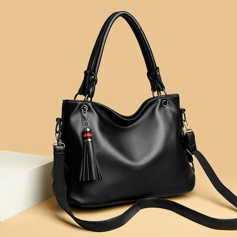 托特包女包新款大容量中年女包欧美风简约大气百搭手提包单肩斜挎