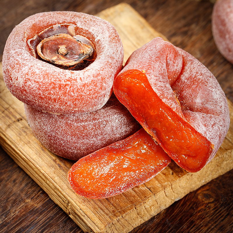 广西桂林软糯香甜柿饼新鲜流心正宗吊柿子饼非富平柿子饼