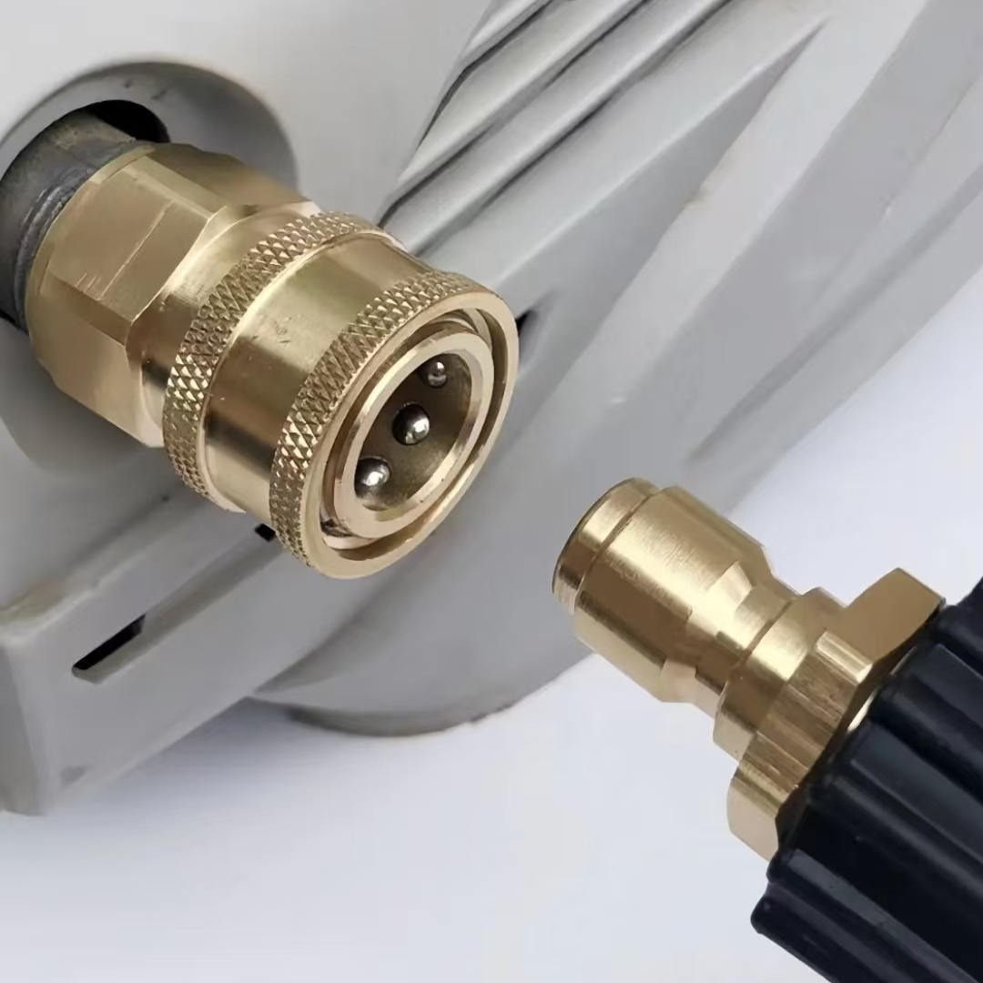 家用洗车机出水管快插接头套装清洗机快接高压水枪转换接头快速