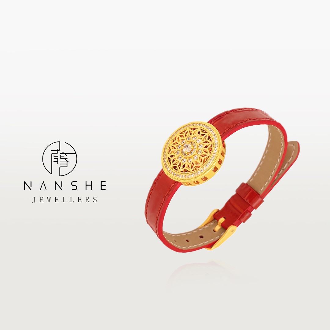 NANSHE/南奢 新款手表八宝罗盘镀K金韦雪同款 L1659