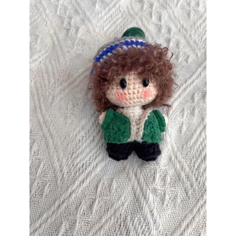 王一博鳄鱼帽子纯手工钩织扭扭体挂件成品发货