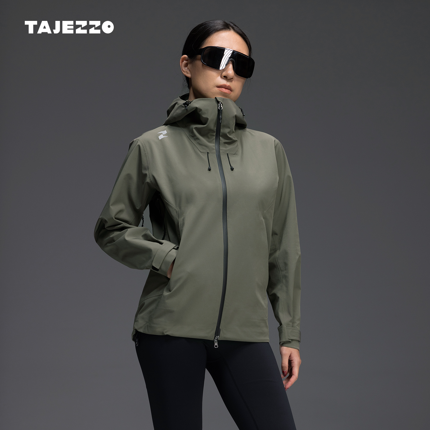 TAJEZZO/探迹者J01二代女款修身版【新品首发】硬壳防水防湿冲锋衣